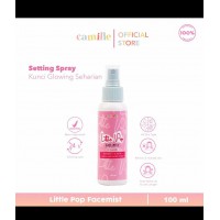 Setting Spray Kunci Glowing Seharian Anti Luntur